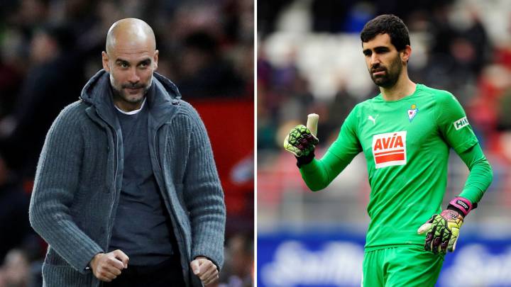 Guardiola quiere pescar en el Eibar y fichar a Asier Riesgo