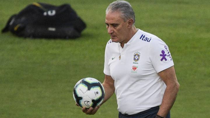 Tite, técnico de la Selección de Brasil habló en rueda de prensa antes de su segundo encuentro del Grupo A en la Copa América ante Venezuela