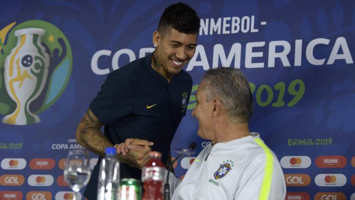 Firmino, jugador de la Selección de Brasil y del Liverpool campeón de la Champions League habló en rueda de prensa antes del juego ante Venezuela
