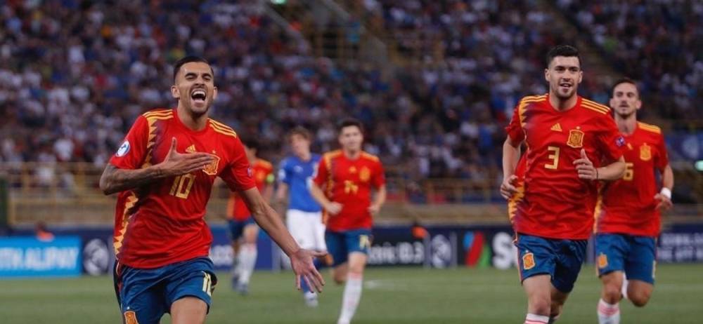 España - Bélgica en directo: Eurocopa sub-21 en vivo