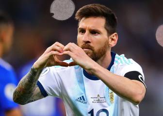 Messi ya dobla a Maradona en goles con Argentina