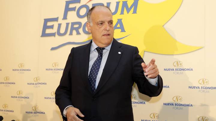 Javier Tebas, presidente de LaLiga