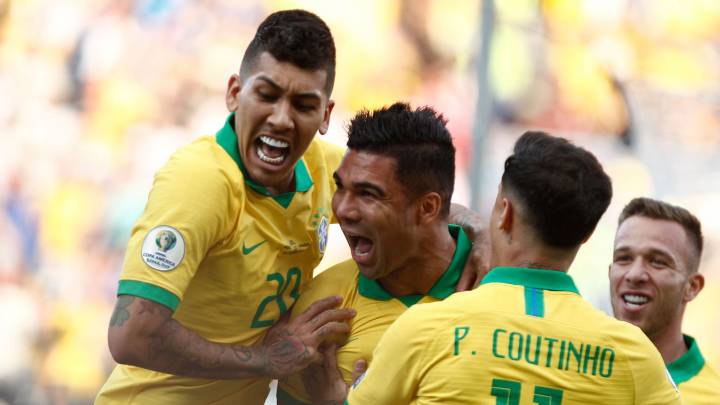 La Selección de Brasil goleó a Perú y clasificó a la siguiente ronda de la Copa América