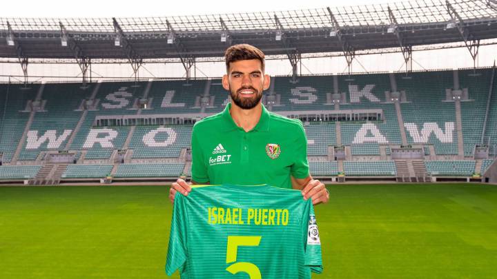 Israel Puerto, del Recre, ficha por el Slask Wroclaw de 1ª polaca