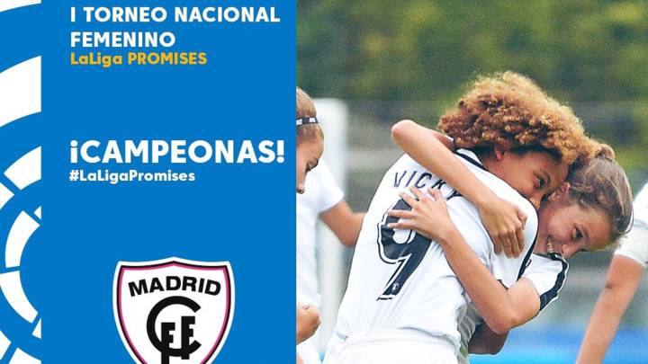El Madrid CFF, campeón de LaLiga Promises femenina