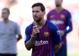 Messi cumple 32 años con su renovación aún pendiente