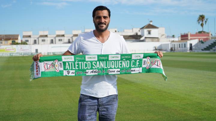 Dani Güiza renueva hasta el 2020 con el Atlético Sanluqueño.