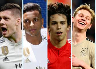 Jovic, Joao Félix, Rodrygo y De Jong, entre los diez jugadores más revalorizados en 2019