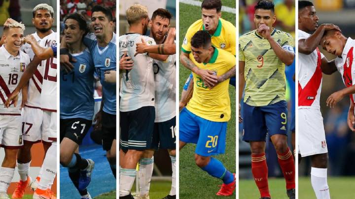 Así fue la fase de grupos de las doce selecciones en la Copa