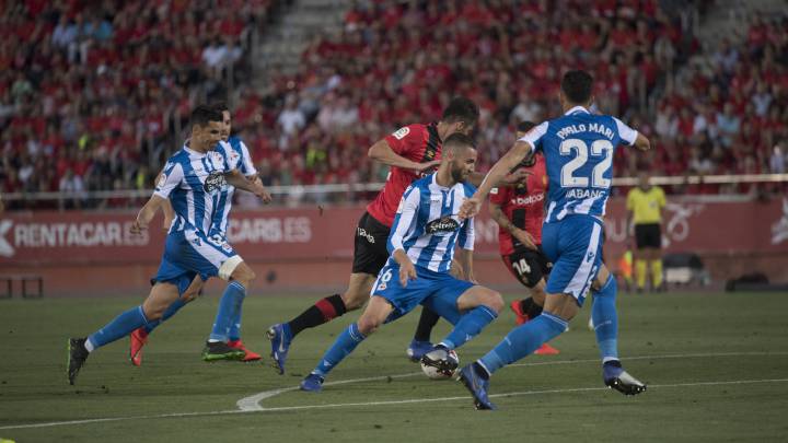 El Deportivo falló en Mallorca y se complica la situación económica.