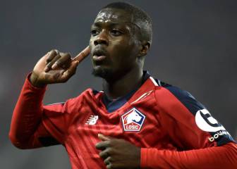 Nicol谩s P茅p茅, sensaci贸n del Lille: Ha conquistado la Ligue 1