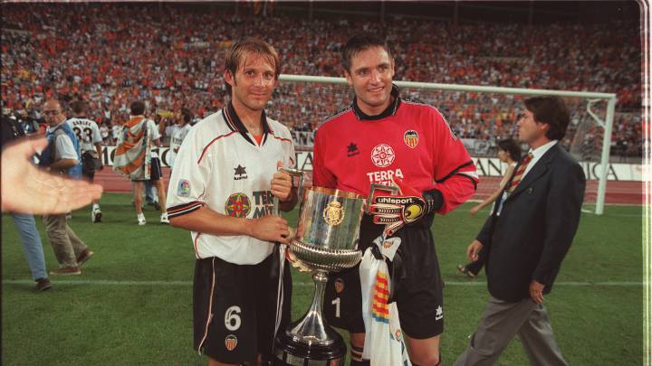 La sexta Copa del Rey del Valencia cumple hoy 20 años