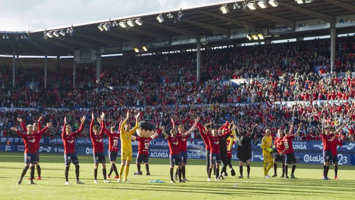 Osasuna percibirá 500.000 euros por la exclusión del Milán de la Europa League