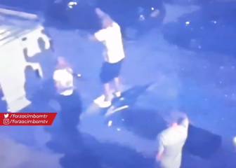 Sneijder, detenido después de resistirse a bajar del capó de un coche totalmente ebrio