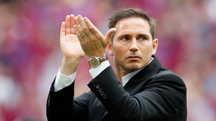 Frank Lampard, entrenador del Derby County