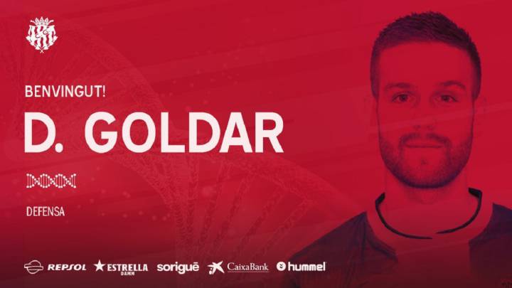 David Goldar, nuevo jugador del Nástic.