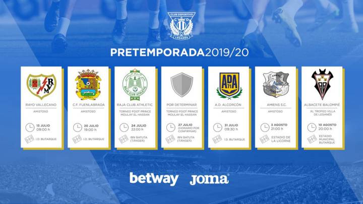 Amiens y Albacete, últimos rivales del Leganés en verano