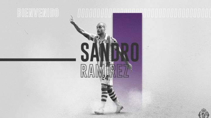 Oficial: Sandro Ramírez es nuevo delantero del Valladolid