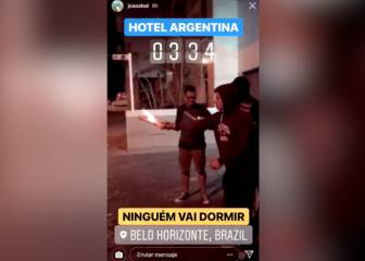 Petardos a las 3 AM en el hotel de Argentina