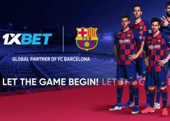 La empresa rusa de apuestas 1XBET, nuevo 'partner' global del Barça