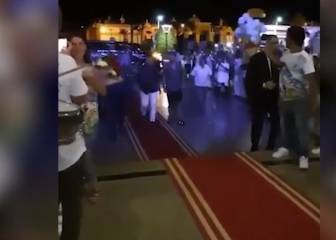 Reciben a Ramos en Egipto con honores de Jefe de Estado