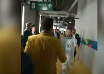 La imagen más buscada: Neymar y Messi en el túnel