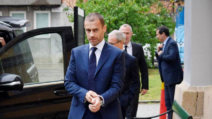 El presidente de la UEFA quiere convencer a los principales apoyos de Agnelli para que desestimen el proyecto de la nueva Superliga europea.