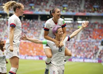 Rapinoe la gran triunfadora del Mundial: Balón y Bota de oro
