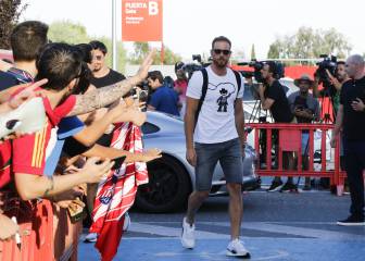 Cinco supervivientes del último Atlético en San Rafael
