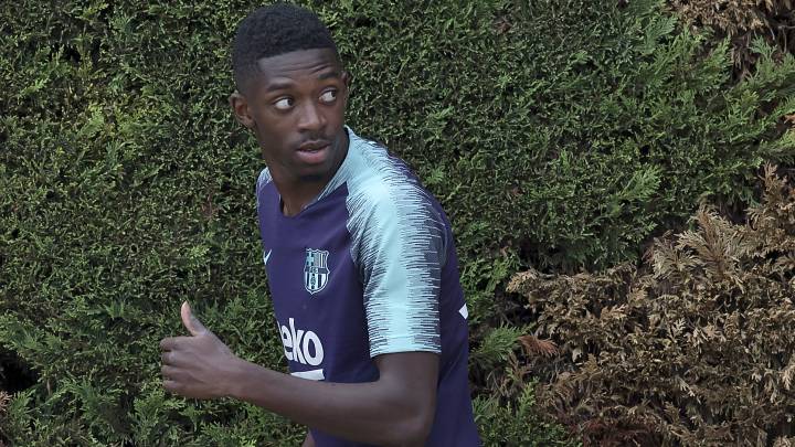 Dembélé: Barça star reports a week early for training