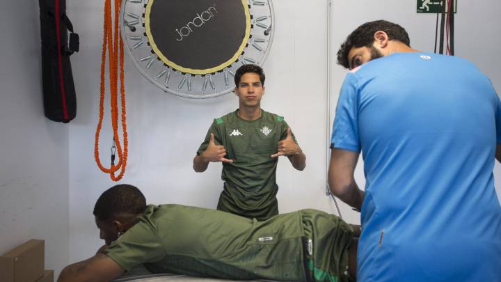 Lainez: "Para nada me arrepiento de venir al Betis"