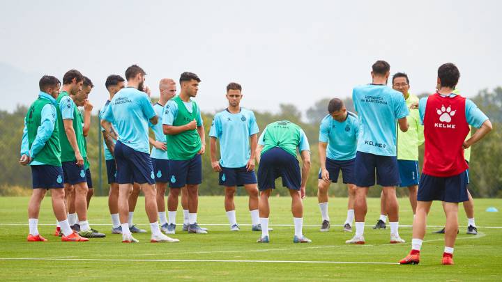 09/07/19 ENTRENAMIENTO DEL RCD ESPANYOL EN PRETEMPORADA