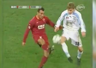 Lujos históricos: el día que Cafú le hizo tres regates a Nedved