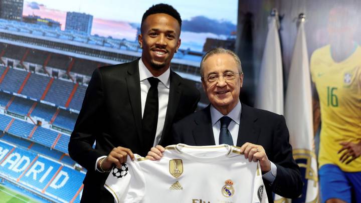Florentino Pérez, a Militao: "Elegiste al Madrid por delante de todos los grandes que te querían".