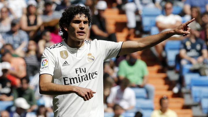 Vallejo, jugador del Real Madrid