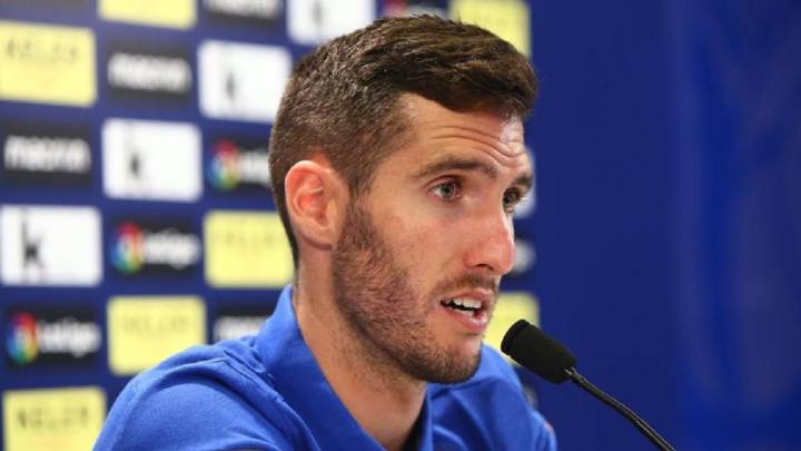 Zaldúa habló en sala de prensa de las posibles bajas de la Real Sociedad.