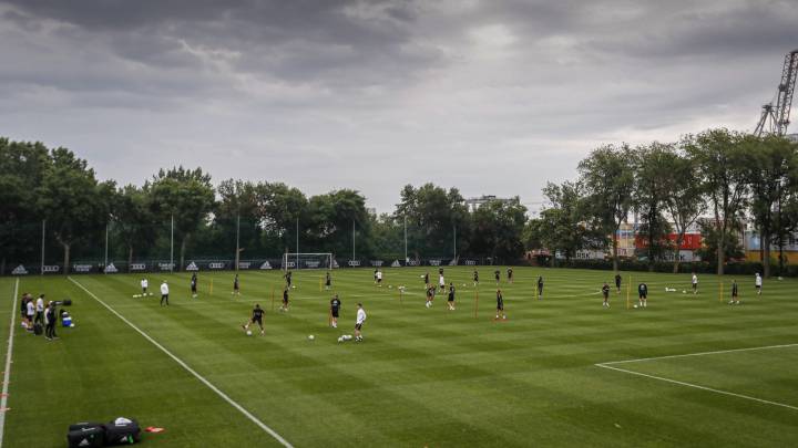 Una tormenta eléctrica retrasa los planes de Zidane en Canadá