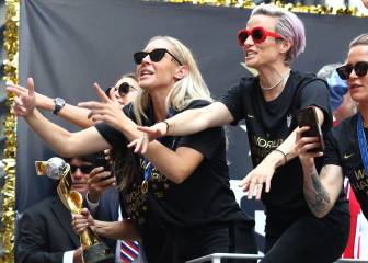 El peculiar baile de Rapinoe y el mensaje que lanzó al mundo