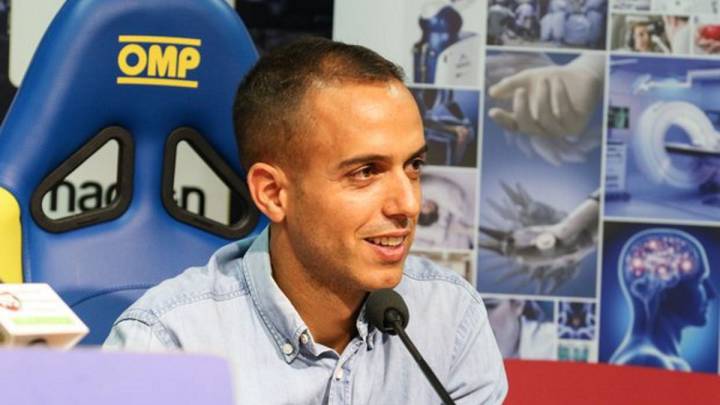 "Estoy sorprendido por lo rápido que me ha llegado la oportunidad de entrenar en Primera"