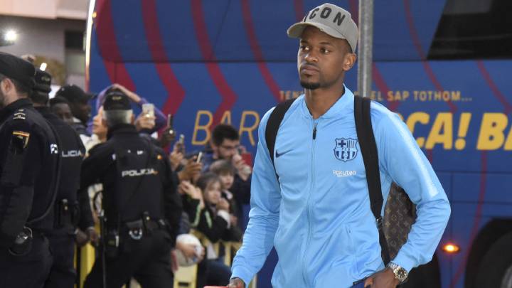 Semedo llegando a Huesca con el Barcelona, el Atlético le sigue rondando.
