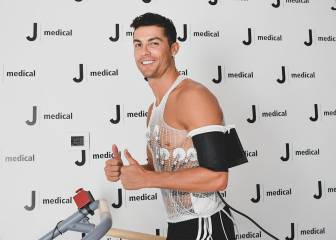 La vuelta al trabajo de Cristiano Ronaldo a la Juventus