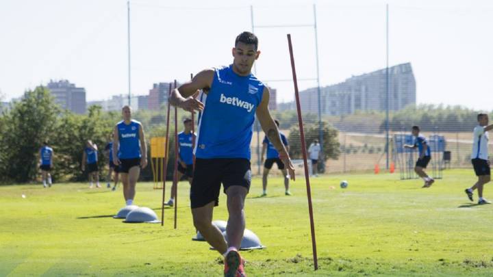 Ramón Miérez, jugador del Alavés