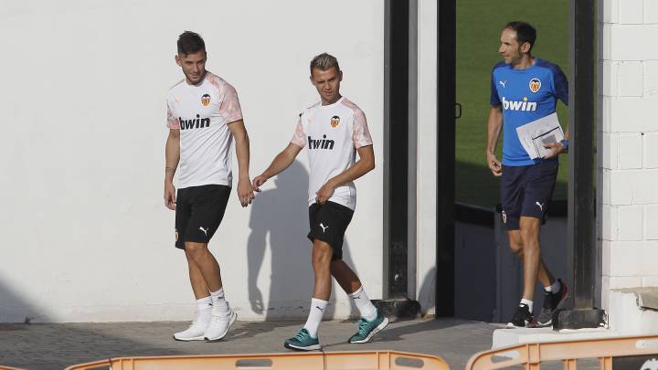 Fran Villalba, junto a Medrán.