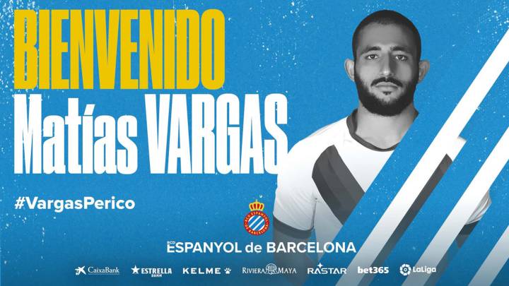 Oficial: Vargas es el fichaje más caro de la historia del Espanyol