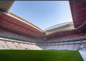 Al Bayt stadium roof complete for World Cup 2022 in Qatar