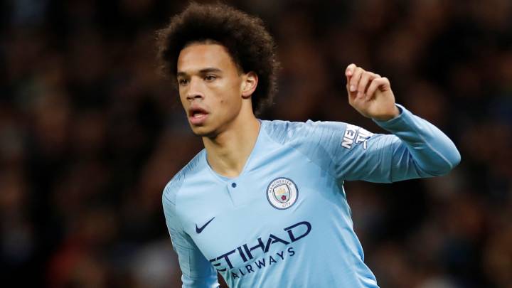 Leroy Sane, jugador del Manchester City