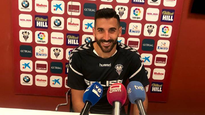 Tomeu Nadal, jugador del Albacete