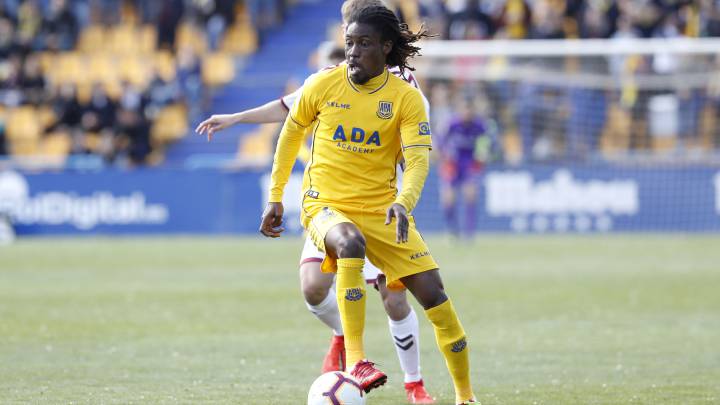 Boateng, en un partido con el Alcorcón.
