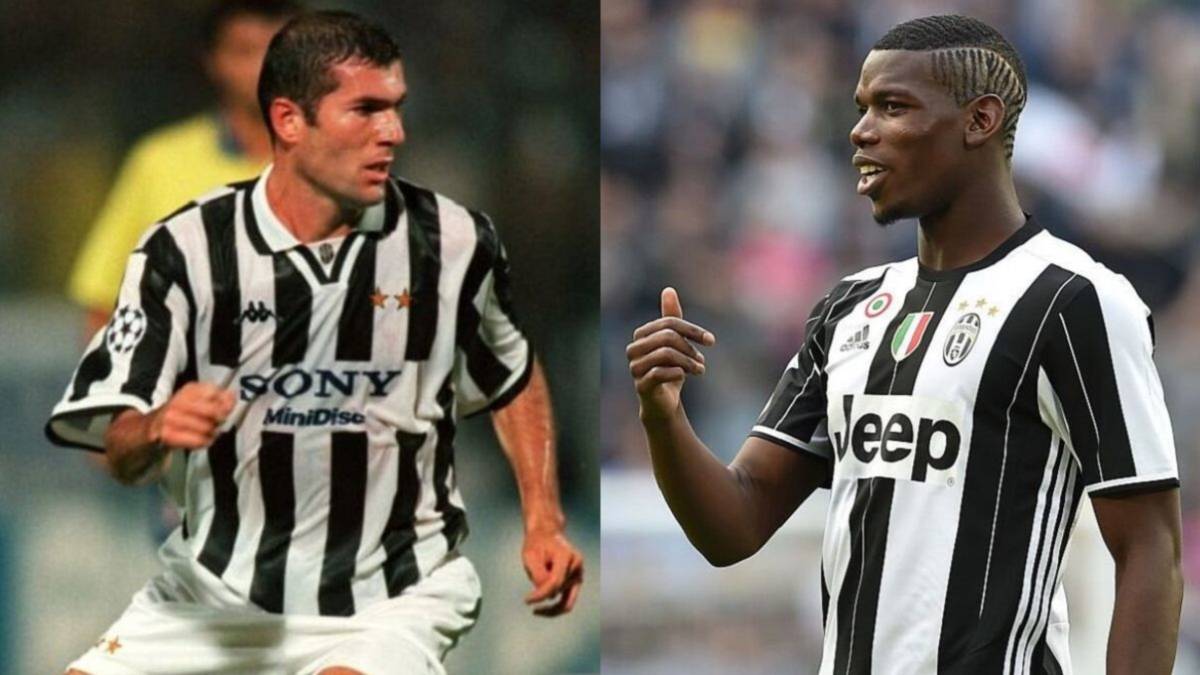 Pogba es la sombra de Zidane.