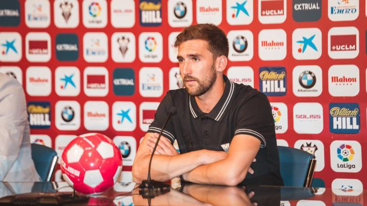 Alberto Benito, jugador del Albacete